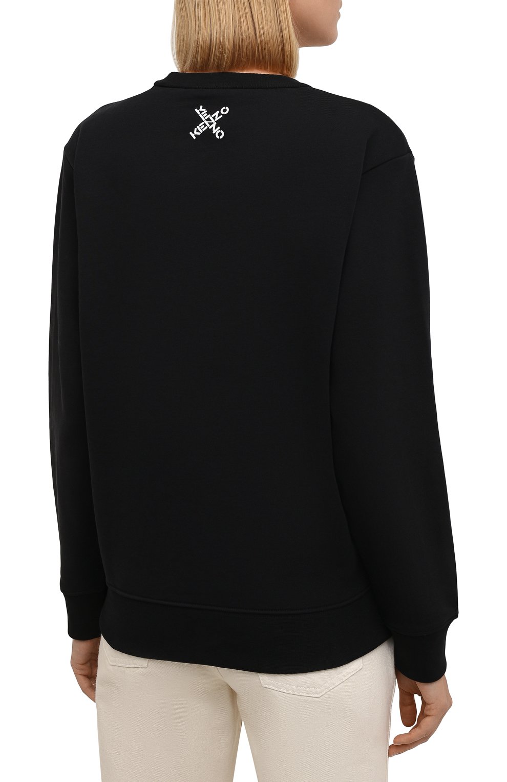 Хлопковый свитшот kenzo sport KENZO, арт. FB62SW6344MS, фото 4