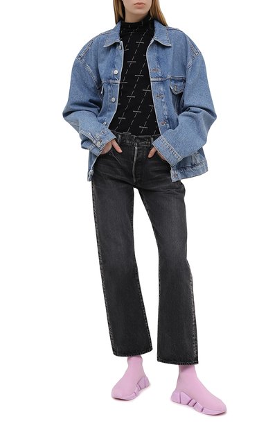 Текстильные кроссовки speed 2.0 BALENCIAGA, арт. 617196/W2DB1, фото 2