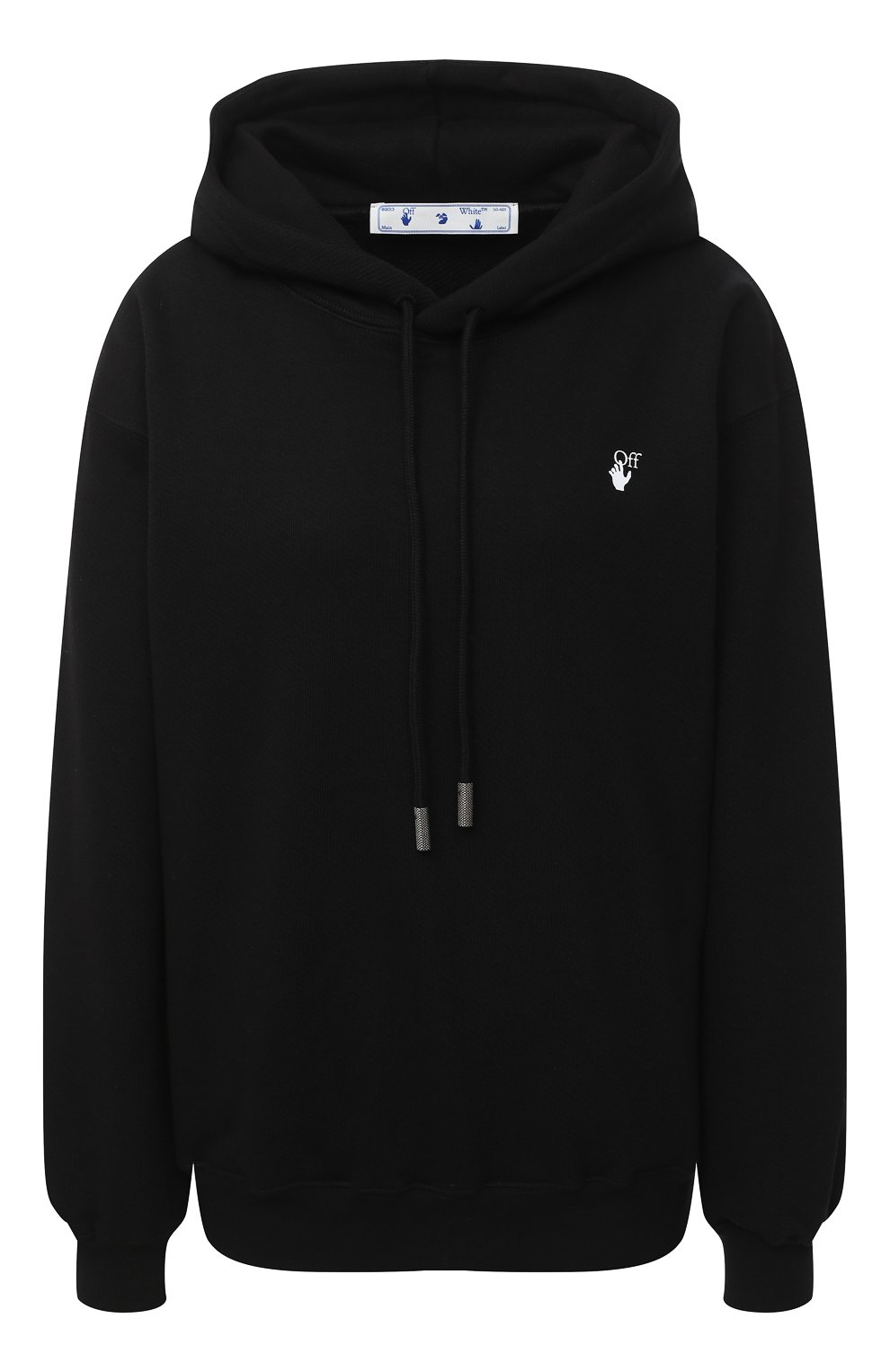 Хлопковое худи OFF-WHITE, арт. 0WBB032E20JER0011055, фото 1