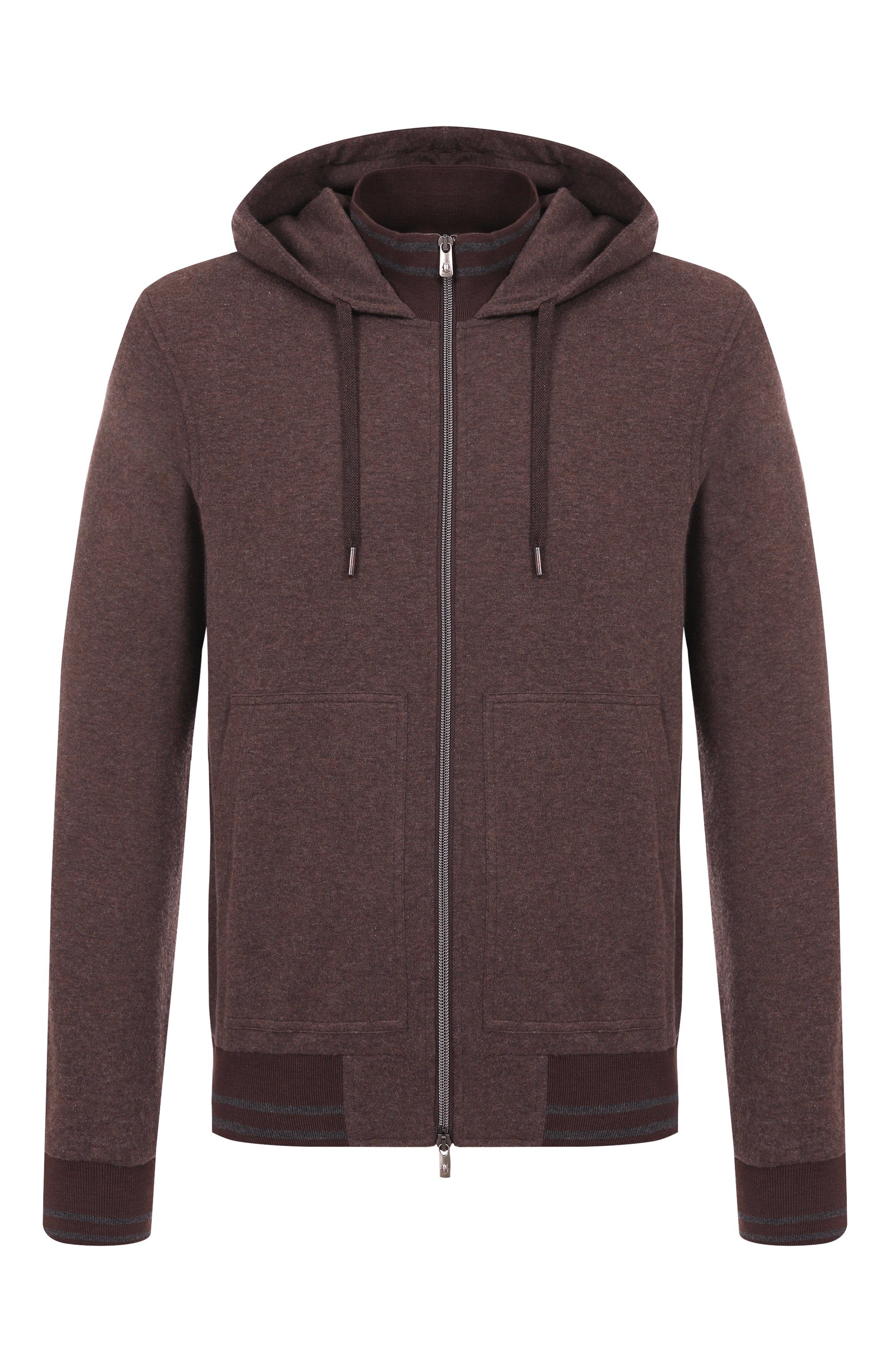 Толстовка из хлопка и кашемира CAPOBIANCO, арт. 19M405.LB00., фото 1