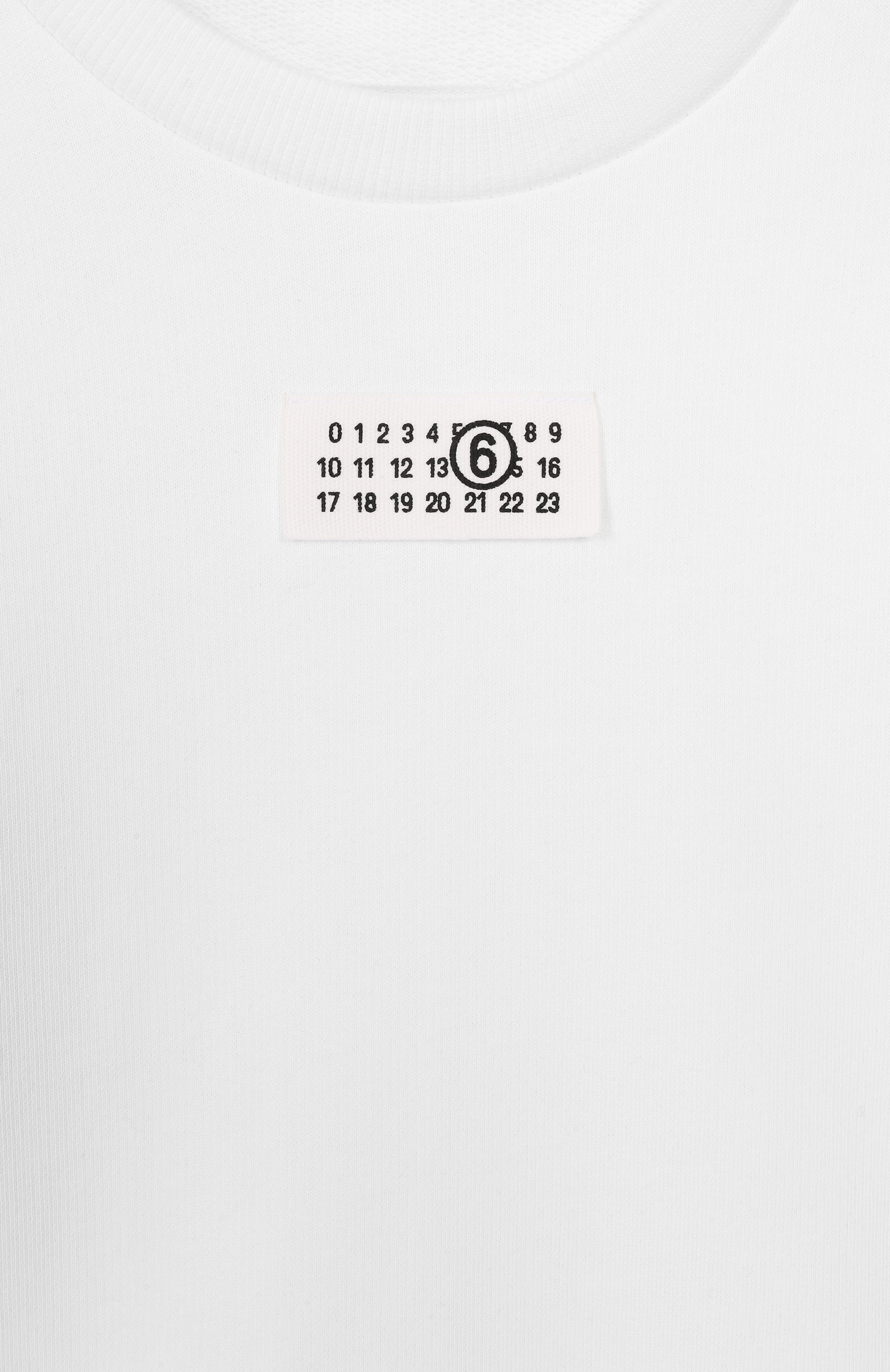 Хлопковый свитшот MM6, арт. M61011/MM04H, фото 3