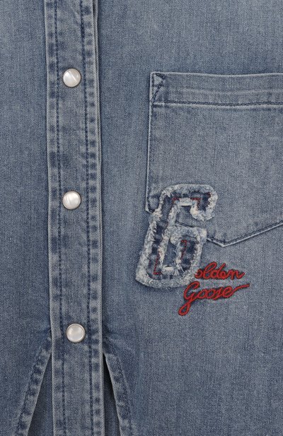 Джинсовое платье GOLDEN GOOSE DELUXE BRAND, арт. GKP02216.P001936, фото 3