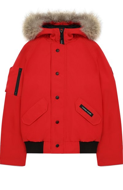 Пуховая куртка rundle с меховой отделкой на капюшоне CANADA GOOSE, арт. 7995Y, фото 1