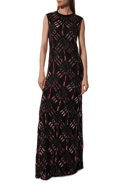 Шелковое платье VALENTINO, арт. MB0VD5X5/2UP, фото 2