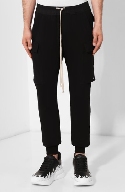 Хлопковые брюки RICK OWENS, арт. RU19F4396/BA, фото 3