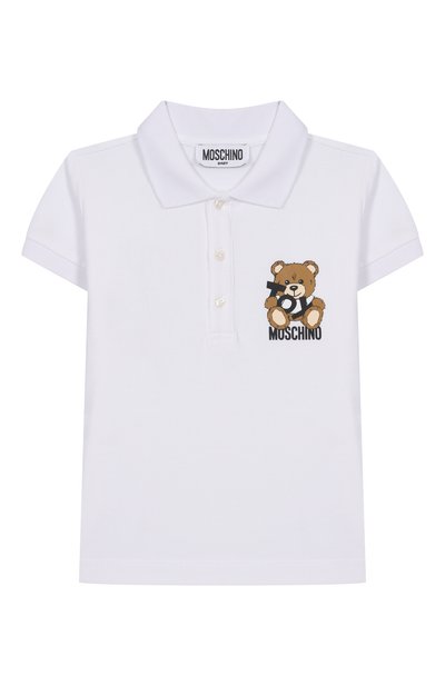 Хлопковое поло MOSCHINO, арт. M9M01P/LFA01