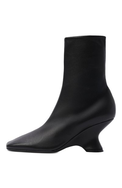 Кожаные ботильоны DRIES VAN NOTEN, арт. 262-131722/0140, фото 4