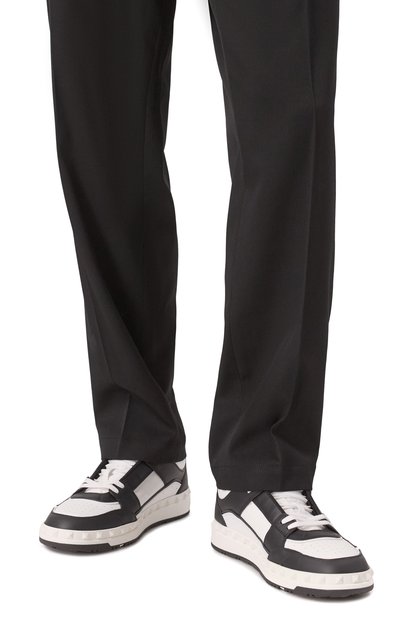 Кожаные кеды freedots VALENTINO, арт. 6Y2S0H43/RDG, фото 3