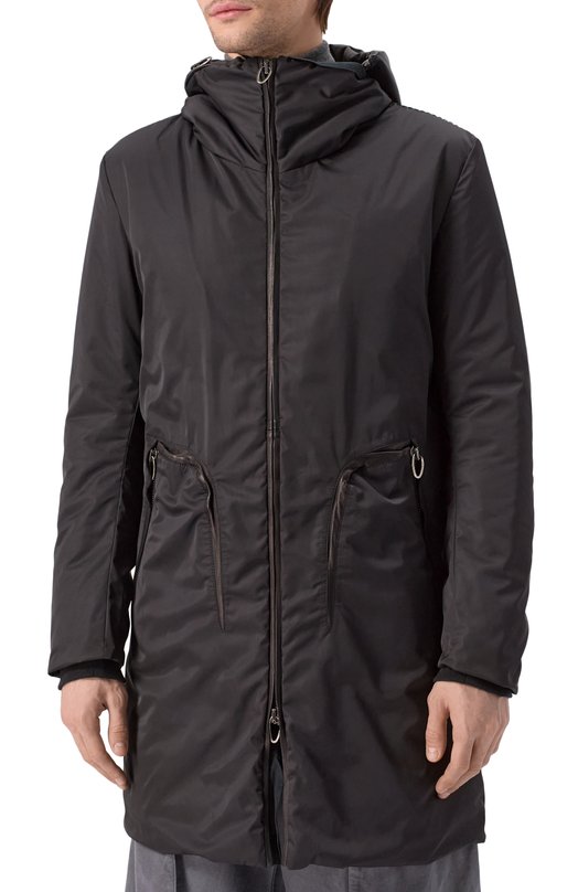 Утепленная парка Daniele Basta DB552T12X25/PLUT0NE TEX L0NG Чёрный  DB552T12X25/PLUT0NE TEX L0NG Фото 3