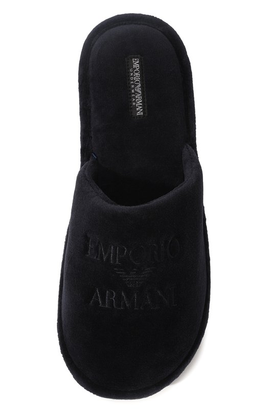 фото Текстильные домашние туфли emporio armani