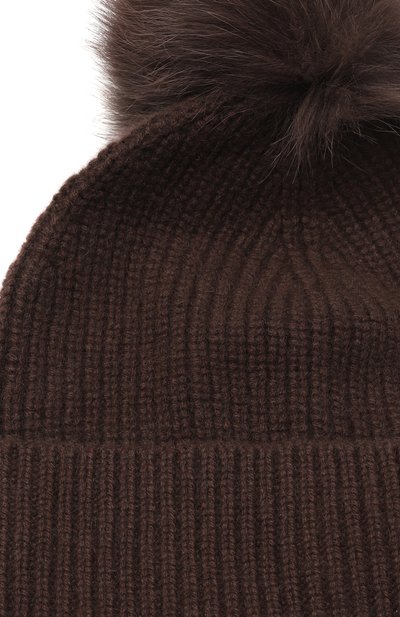 Кашемировая шапка YVES SALOMON ENFANT, арт. 20WEA500XXCARD, фото 3