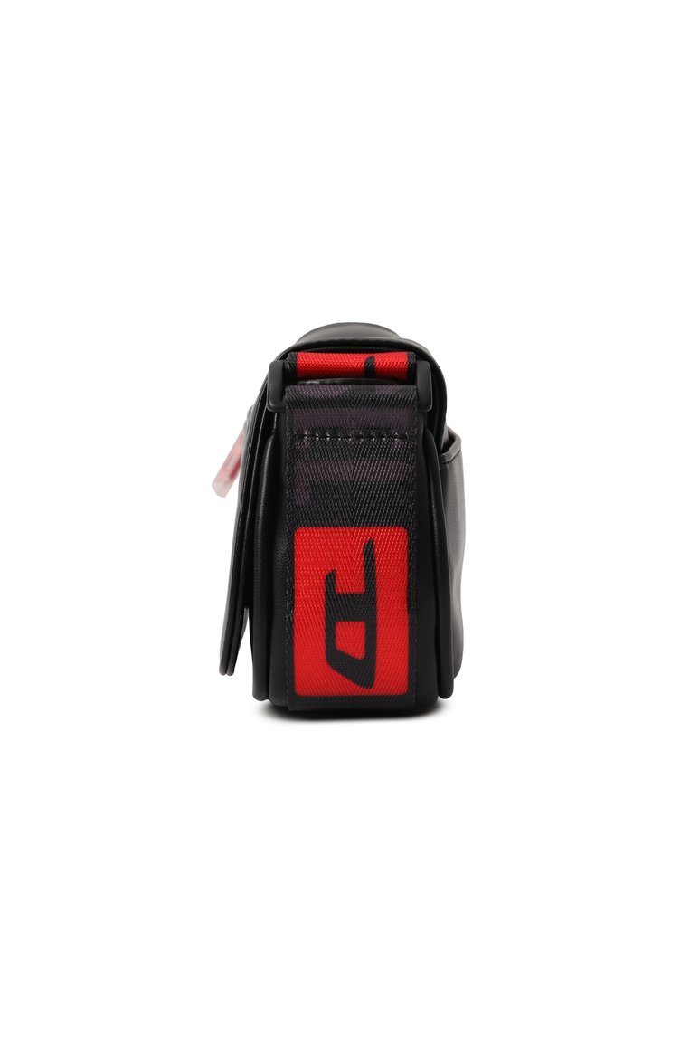 Детская сумка DIESEL черного цвета, арт. J02138/PR525 | Фото 3 (Нос: Не проставлено; Материал: Экокожа; Автоматизация состава: Проставлено)