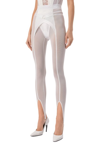 Легинсы DANIIL ANTSIFEROV белого цвета по цене 55000 руб., арт. DA_1730, фото 3 Легинсы DANIIL ANTSIFEROV, арт. DA_1730, фото 3