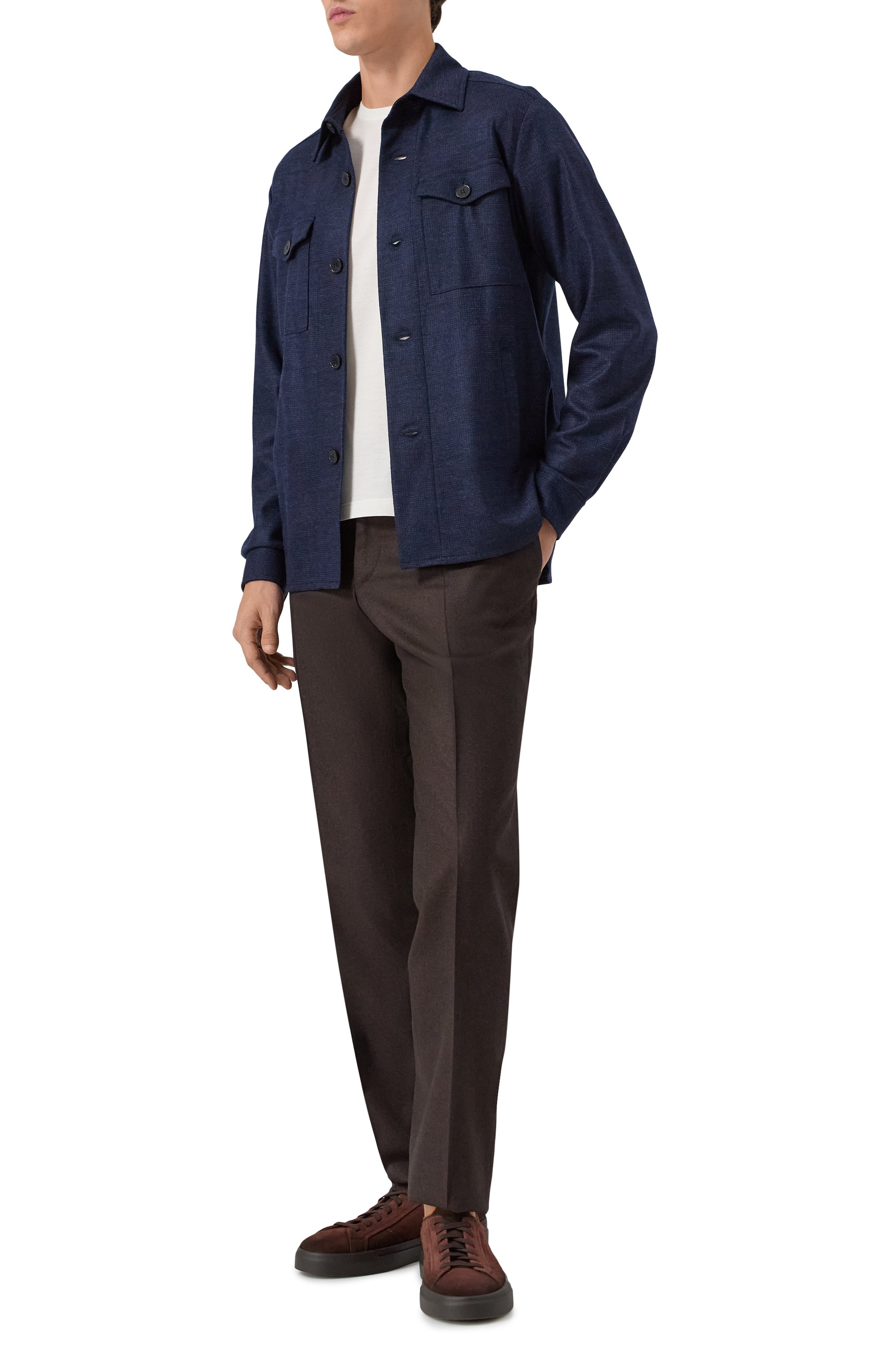 Шерстяная куртка-рубашка HARRIS WHARF LONDON, арт. CH9320MVA, фото 2