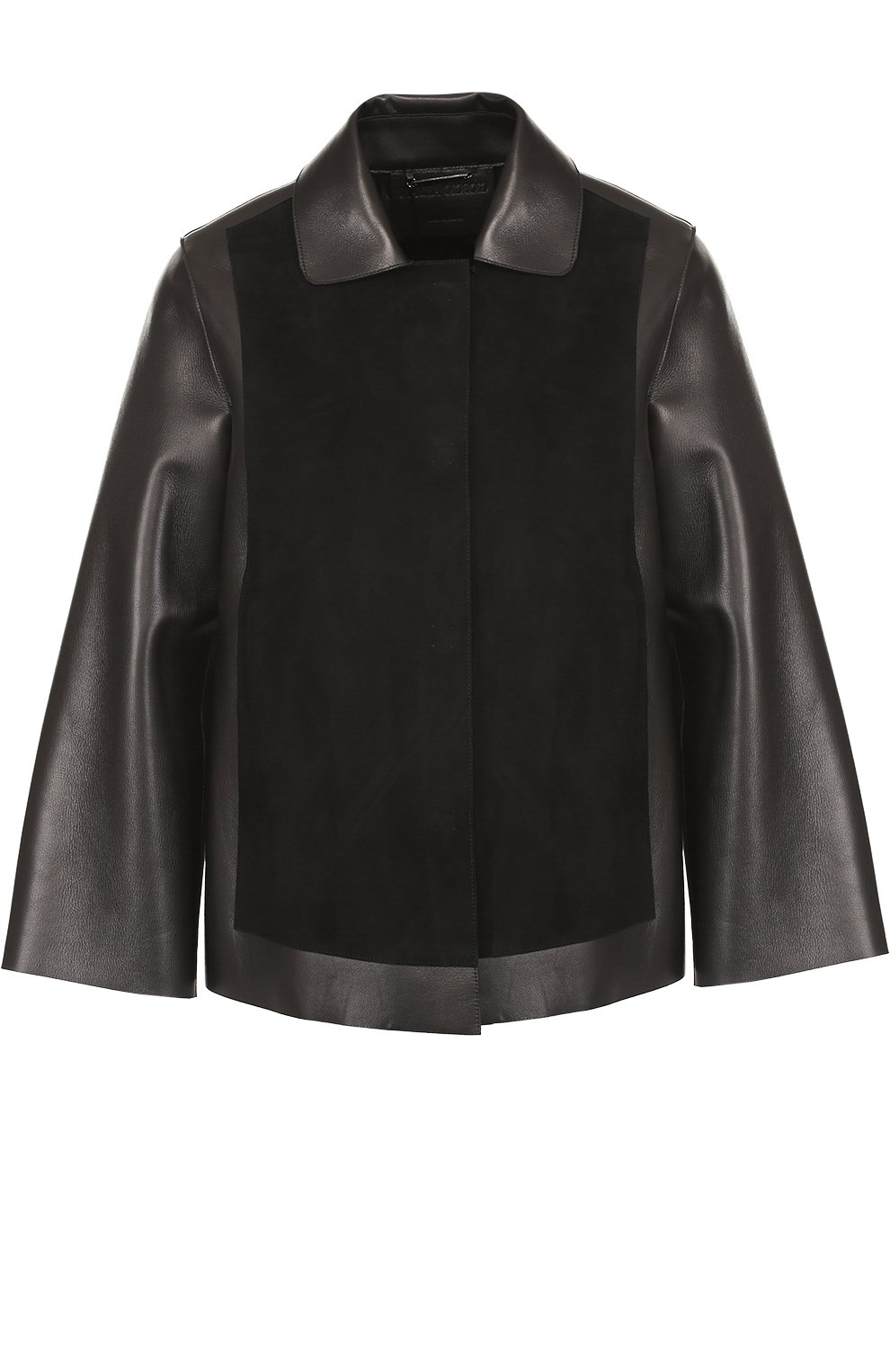 Кожаная куртка свободного кроя с замшевой отделкой GIORGIO ARMANI, арт. ZAG06P/ZAP11, фото 1