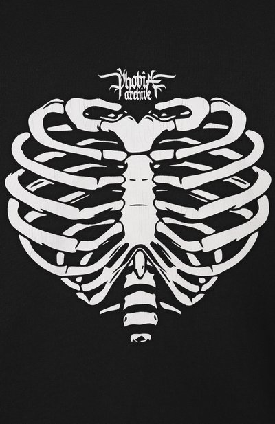 Хлопковое худи PHOBIA ARCHIVE, арт. PHK00777, фото 3