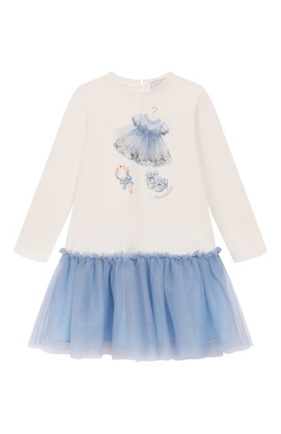 Хлопковое платье MONNALISA, арт. 39F906