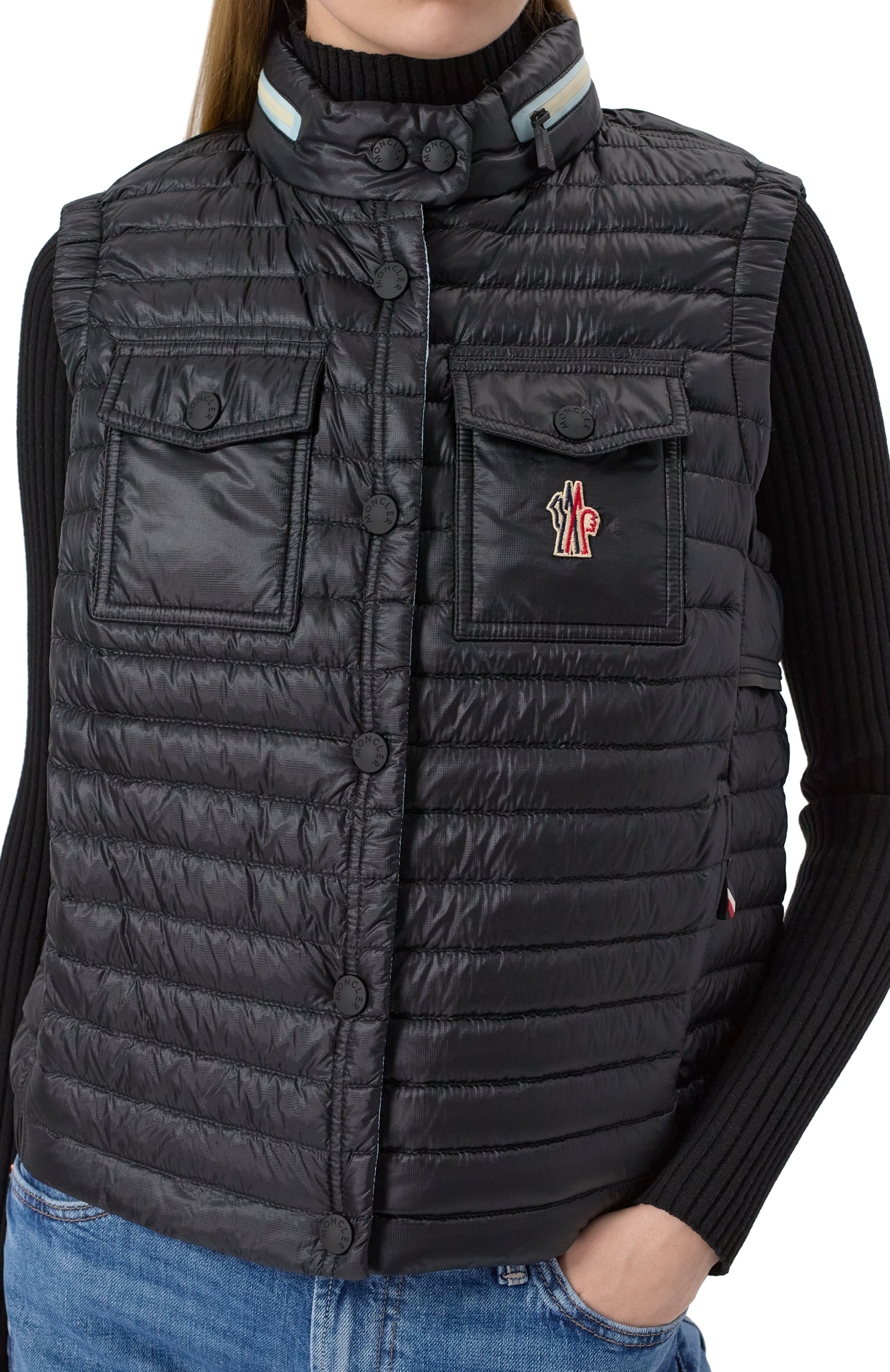Пуховый жилет gumaine MONCLER GRENOBLE, арт. 1A000105/0595B, фото 5