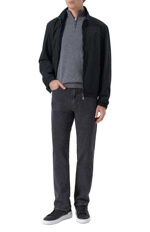 Джемпер из шерсти и кашемира BOSS 50549984 Серый  50549984 Фото 2