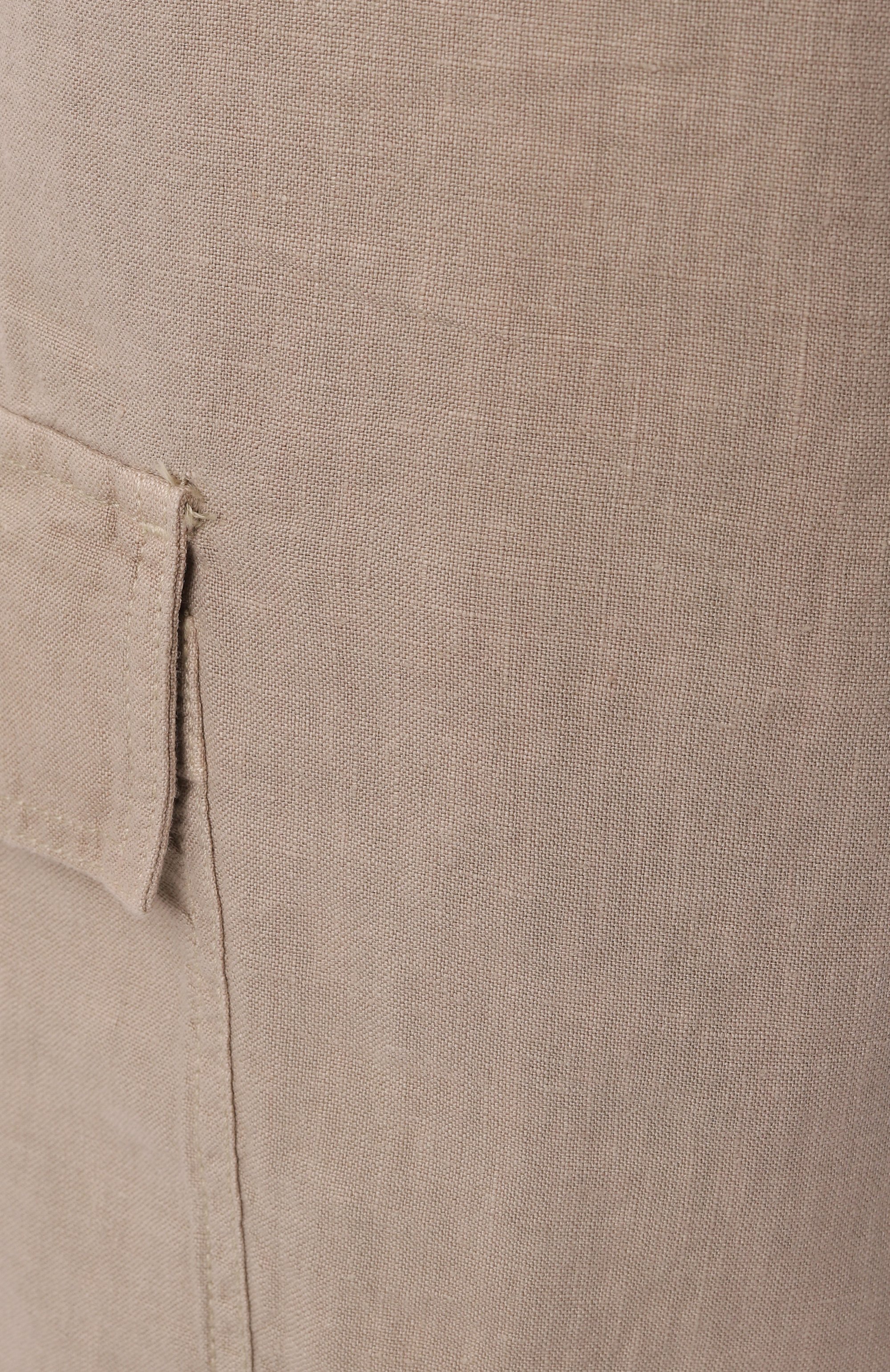 Льняные шорты VILEBREQUIN бежевого цвета по цене 31700 руб., арт. BAIE/U3U01, фото 6 Льняные шорты VILEBREQUIN, арт. BAIE/U3U01, фото 6