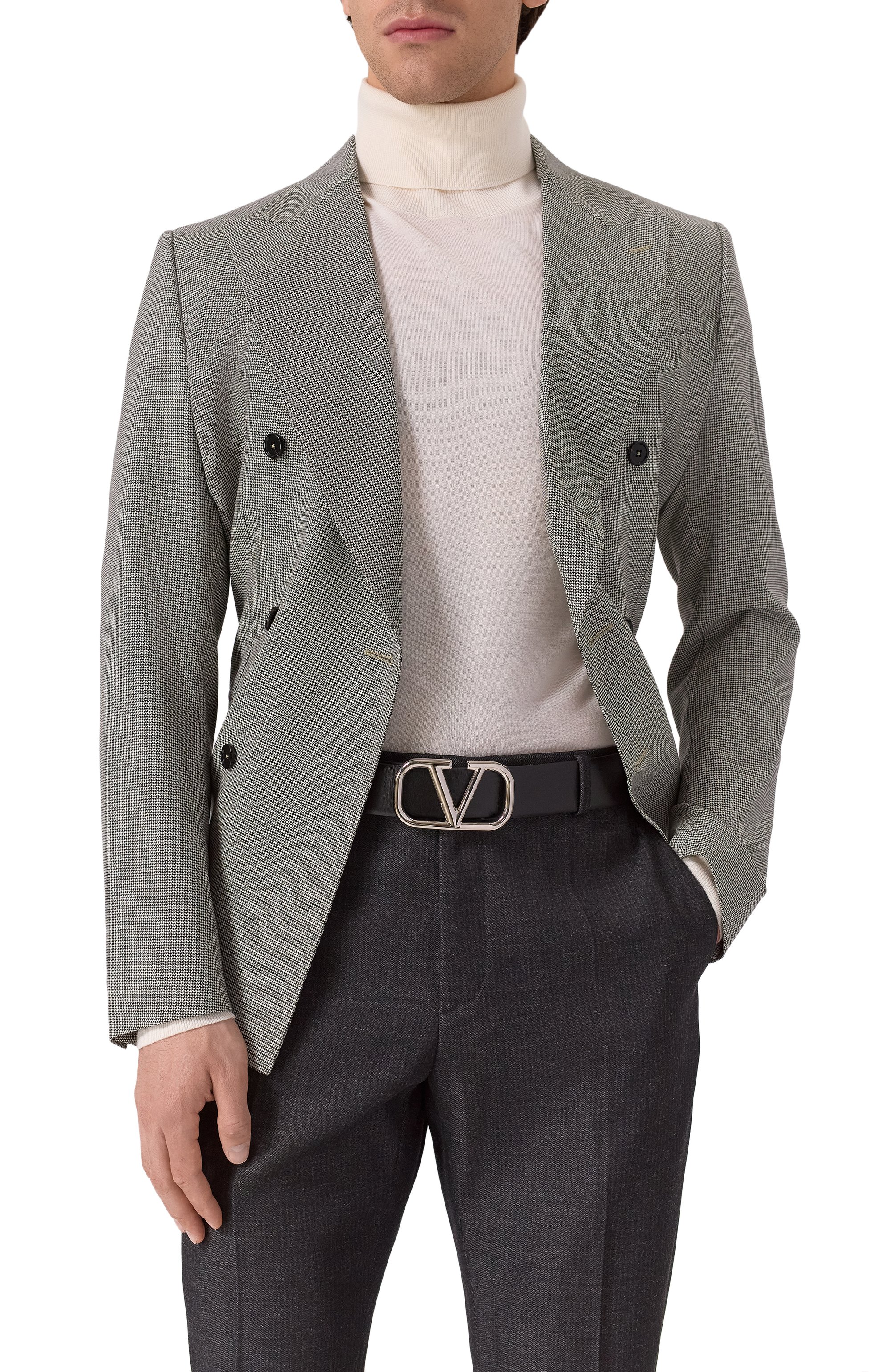 Кожаный ремень VALENTINO, арт. 6Y2T0Q87/SNP, фото 2