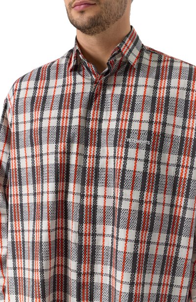 Хлопковая рубашка VETEMENTS, арт. UE54SH380B, фото 5