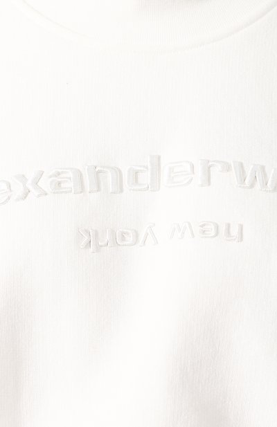 Хлопковый свитшот ALEXANDER WANG, арт. 1CC1201335, фото 5