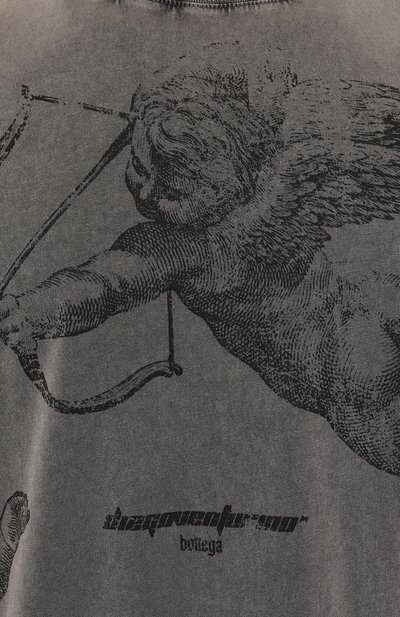 Хлопковая футболка DIEGO VENTURINO, арт. D3W4DVTS0PDSTR, фото 5