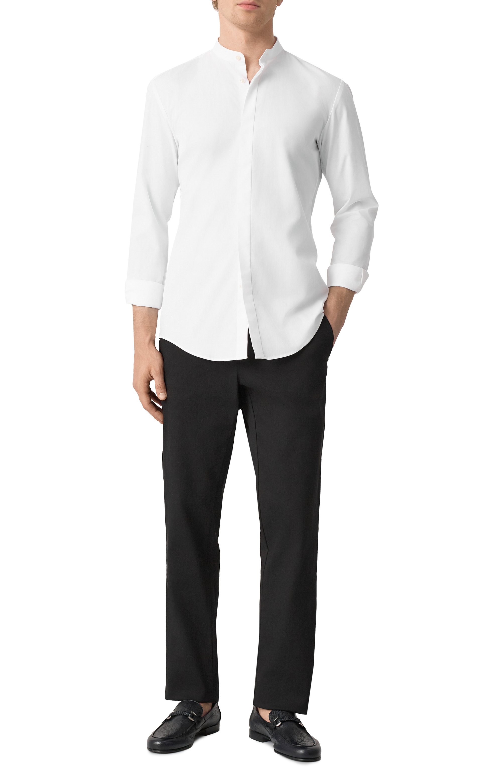 Хлопковая рубашка HUGO, арт. 50539772, фото 2