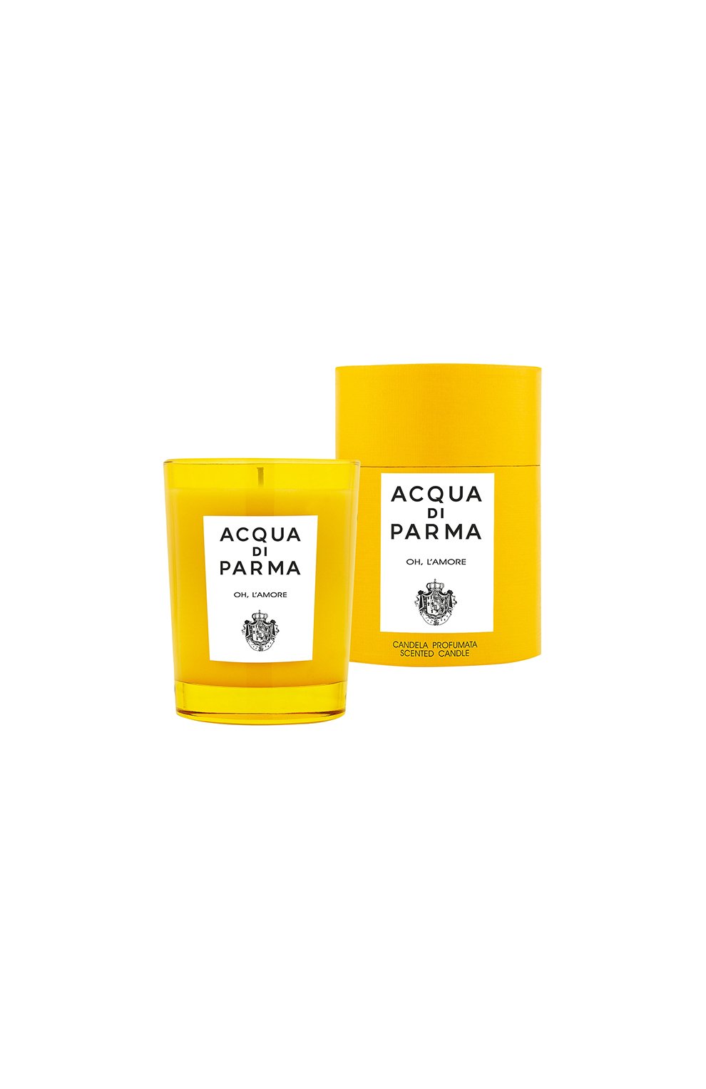 Свеча парфюмированная oh, l'amore ACQUA DI PARMA бесцветного цвета по цене 6700 руб., арт. 62002, фото 2 Свеча парфюмированная oh, l'amore ACQUA DI PARMA, арт. 62002, фото 2