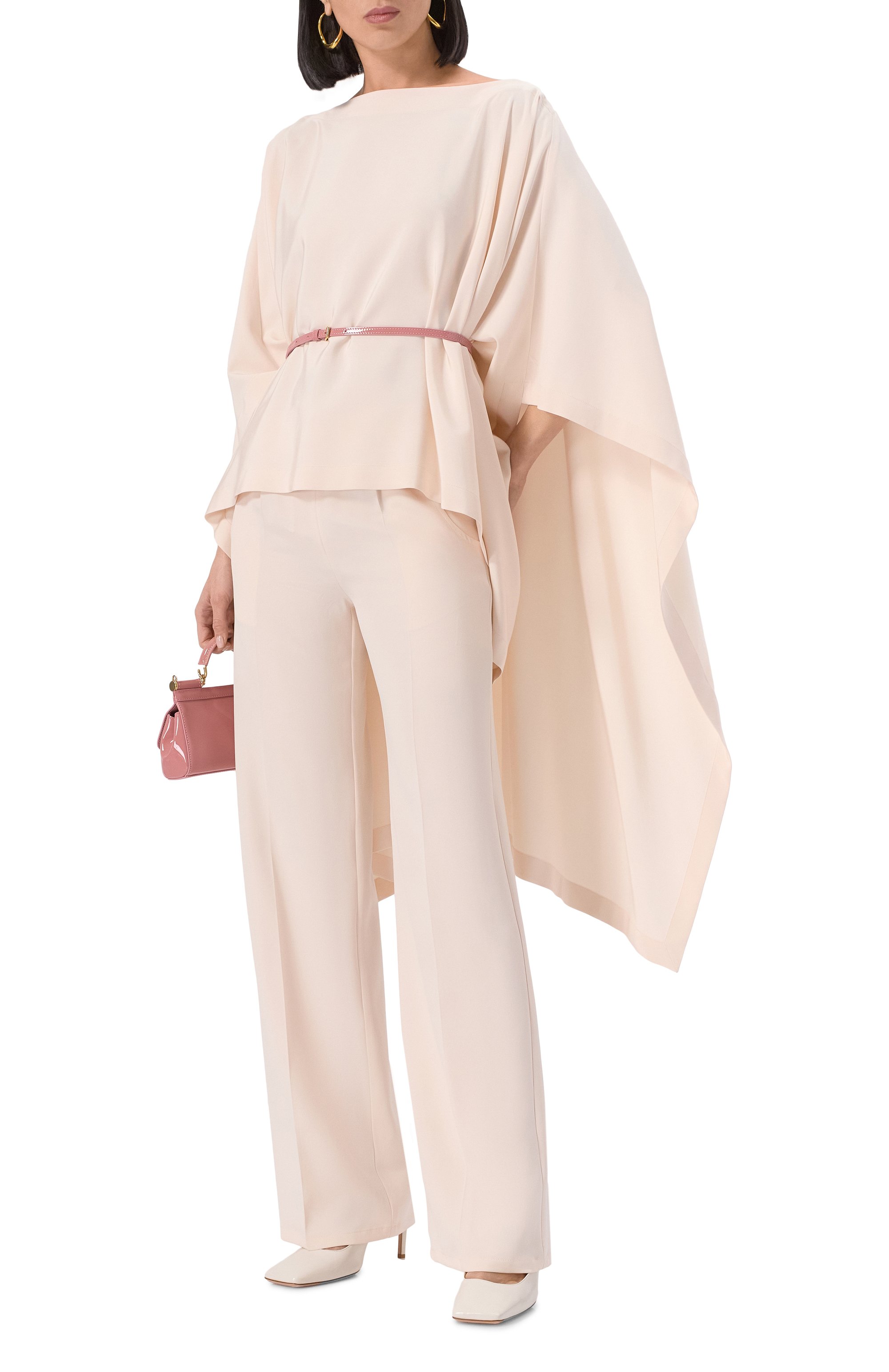 Шелковое пончо KITON, арт. D59611K0977A22, фото 2