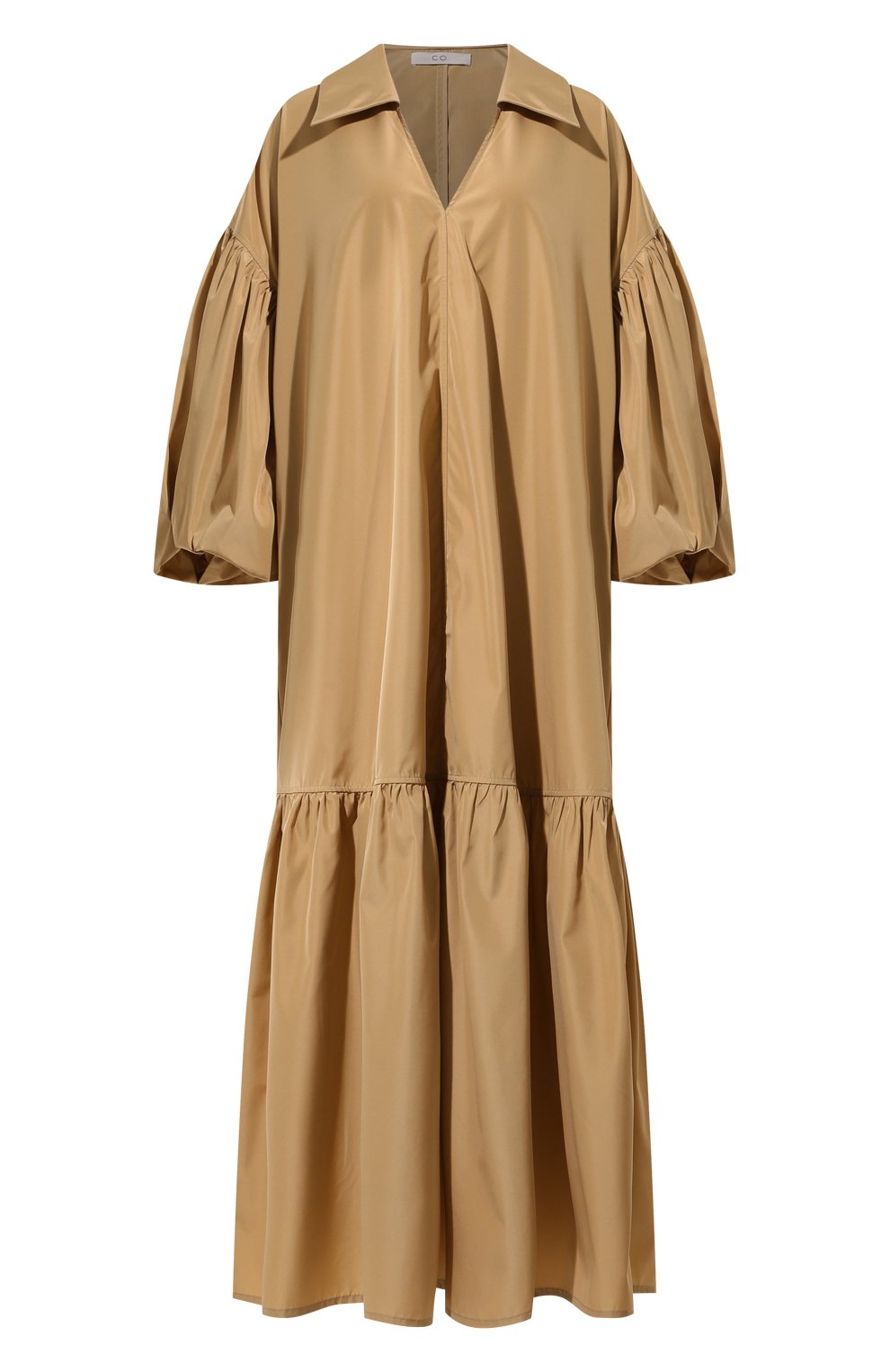 Платье CO темно-бежевого цвета по цене 170500 руб., арт. 4528BCPT, фото 1 Платье CO, арт. 4528BCPT, фото 1