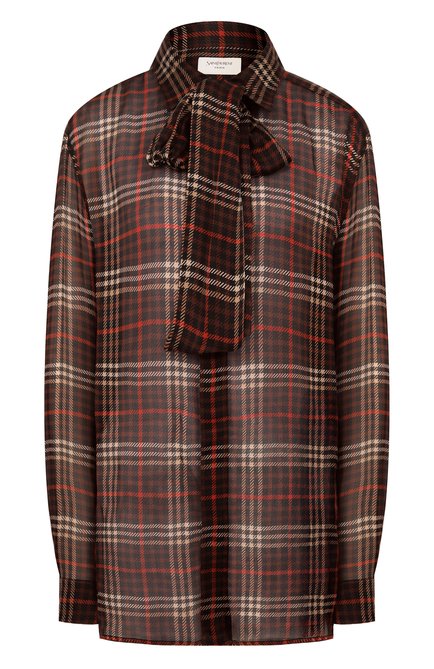 Женская шелковая блузка SAINT LAURENT, арт. 838125/Y3H84