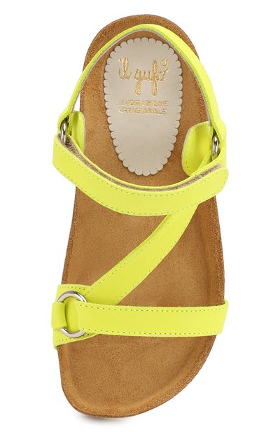 Кожаные сандалии IL GUFO, арт. G568/NABUK FLU0/27-30, фото 4