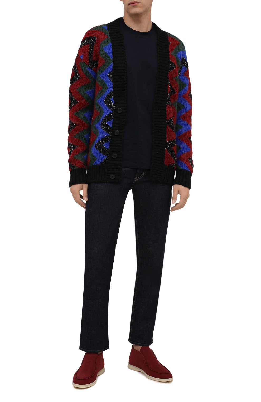 Кожаные ботинки open walk LORO PIANA, арт. FAL2888, фото 2