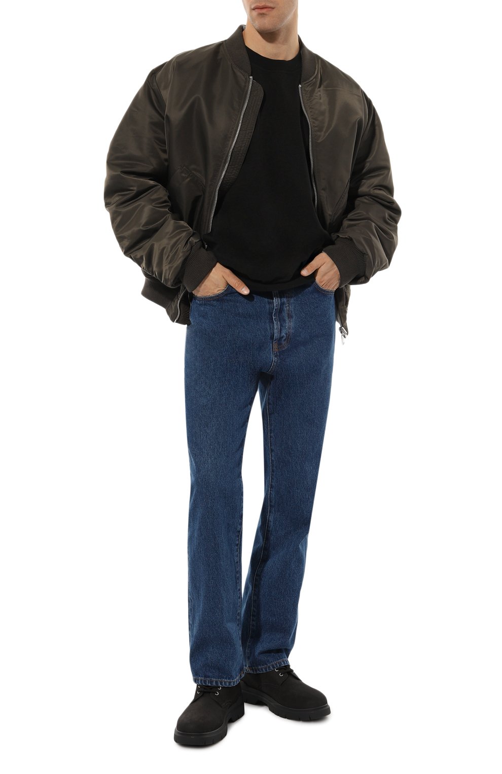 Ботинки из нубука HUGO, арт. 50498524, фото 2