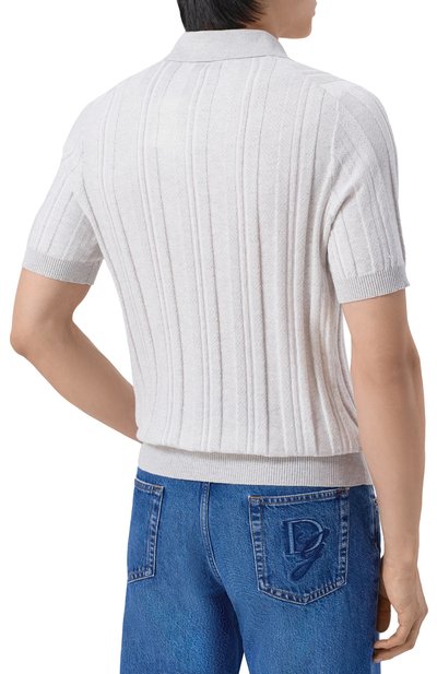 Хлопковое поло BRUNELLO CUCINELLI, арт. M29806305, фото 4