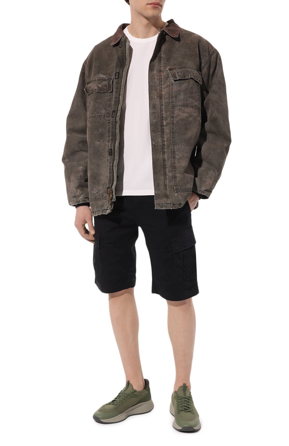 Хлопковые шорты C.P. COMPANY, арт. 16CMBE116A005694G, фото 2