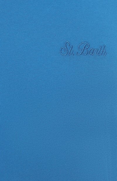 Хлопковая футболка MC2 SAINT BARTH синего цвета по цене 9550 руб., арт. STBM ARN0TT/ARN0001/MAYP57, фото 5 Хлопковая футболка MC2 SAINT BARTH, арт. STBM ARN0TT/ARN0001/MAYP57, фото 5