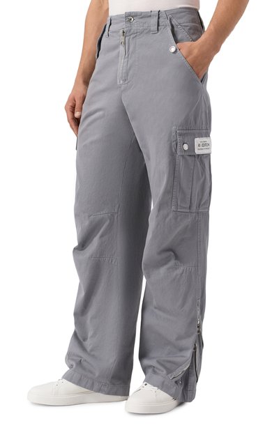 Хлопковые брюки-карго DOLCE & GABBANA, арт. GVL7HT/G8NT5, фото 3