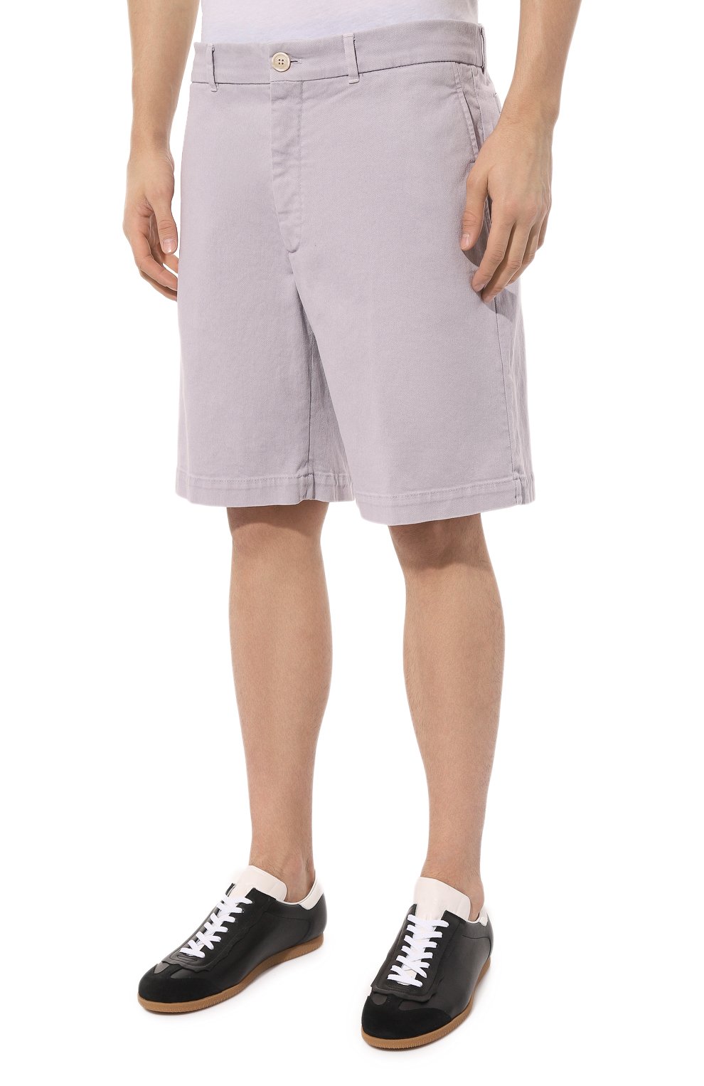 Хлопковые шорты BRUNELLO CUCINELLI, арт. M277PU0010, фото 3