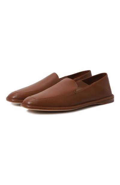 Женские кожаные лоферы GIORGIO ARMANI, арт. X1J107/XF491