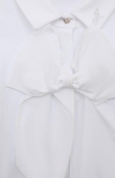 Хлопковая блузка MONNALISA, арт. 18BACA, фото 3