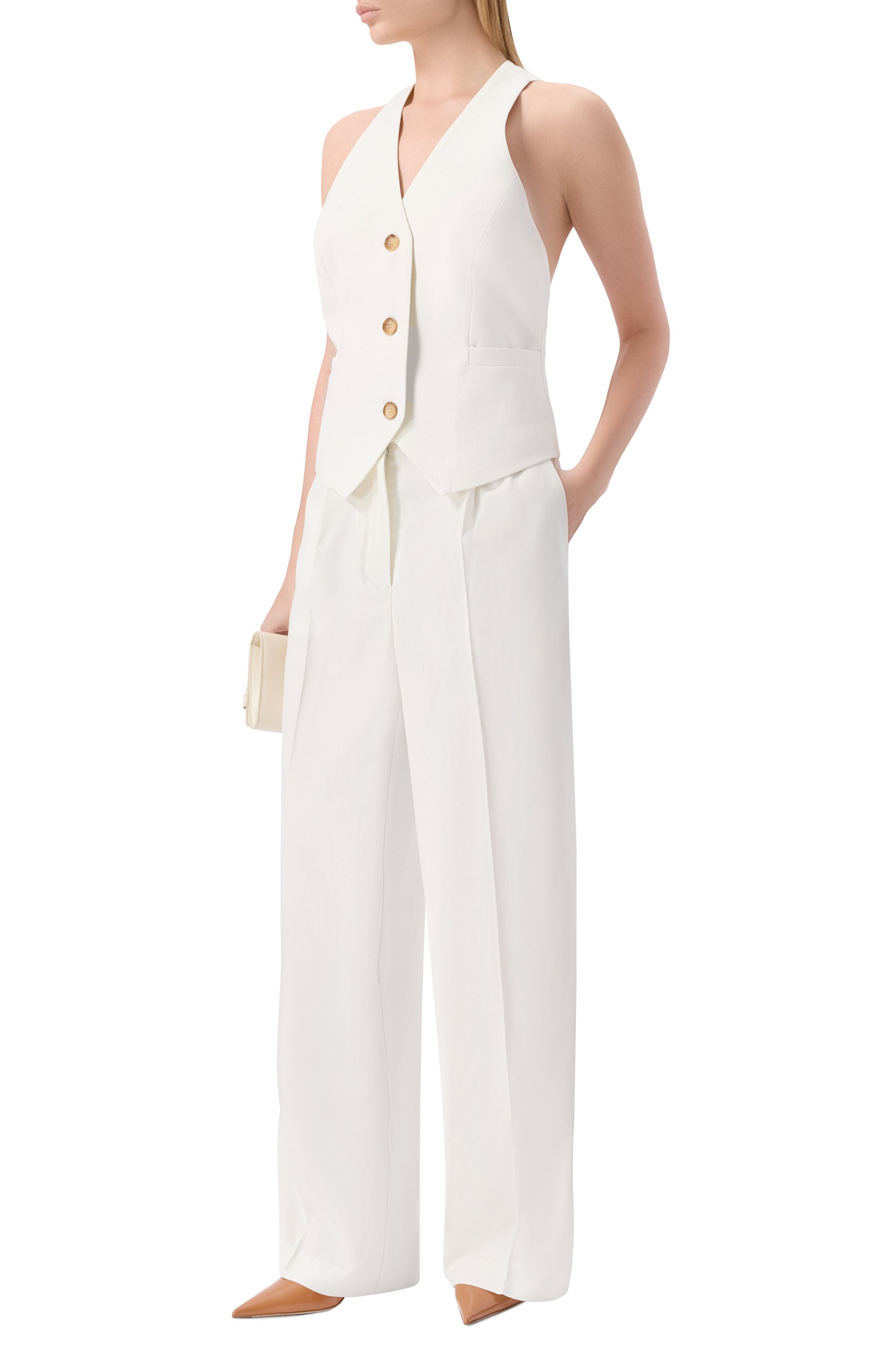 Брюки из шерсти и вискозы BORNE BOURGEOIS, арт. SW-PN-BO-4034, фото 2