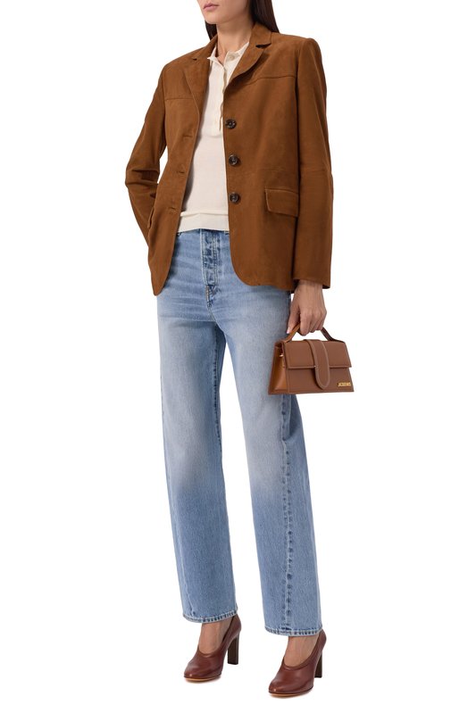 Кожаные туфли Tod’s XXW67L0JG70UBP Коричневый  XXW67L0JG70UBP Фото 2