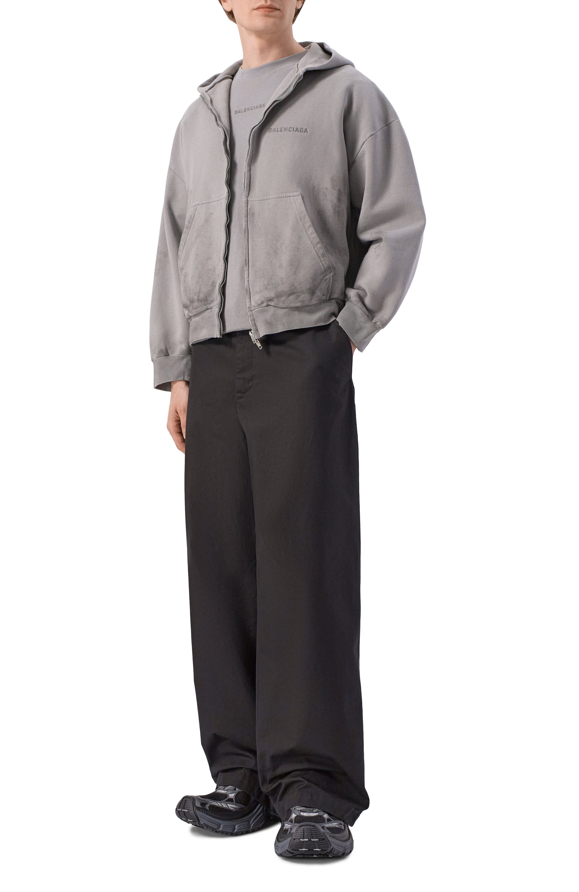 Хлопковая футболка BALENCIAGA, арт. 764235/TTVF9, фото 2