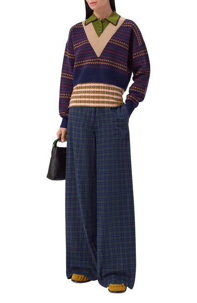 Хлопковые брюки DRIES VAN NOTEN, арт. 010907/4315, фото 2