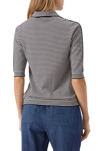 Пуловер из шелка и хлопка LORENA ANTONIAZZI, арт. P25113VM47A/3039, фото 4