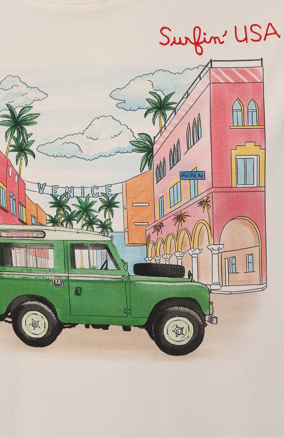 Хлопковая футболка MC2 SAINT BARTH, арт. STBM TSHIRT MAN/TSHM001/02203B, фото 5