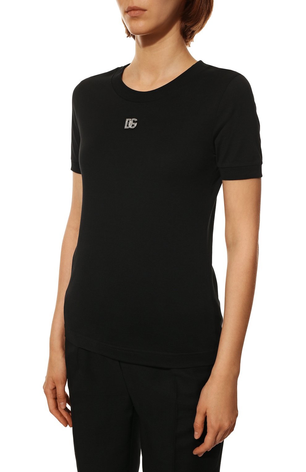 Хлопковая футболка DOLCE & GABBANA, арт. F8N08Z/G7B3U, фото 3